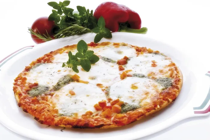 Framed Print : Mozzarella Pizza Print Framed Print : Mozzarella Pizza Print