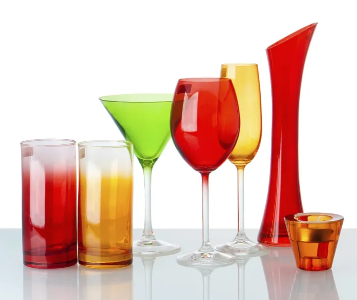 Framed Print : Multi-Colored Decorative Glasses Print Framed Print : Multi-Colored Decorative Glasses Print