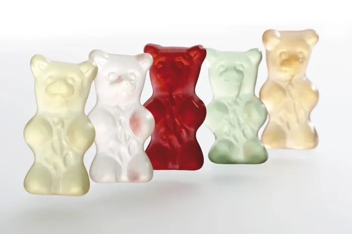 Framed Print : Multicoloured Gummi Bears Print Framed Print : Multicoloured Gummi Bears Print