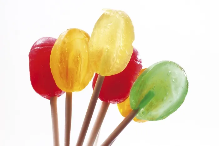 Framed Print : Multicoloured Lollipops Print Framed Print : Multicoloured Lollipops Print