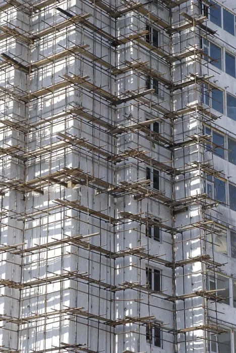 Framed Print : Multistorey Panel Building Print in Construction Framed Print : Multistorey Panel Building Print in Construction