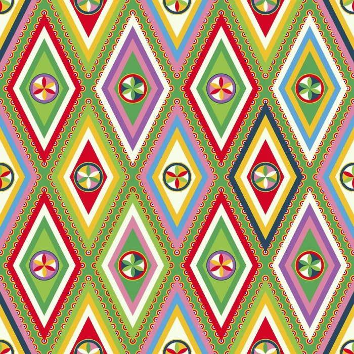 Framed Print : Najdi Style Vector Seamless Pattern Print Framed Print : Najdi Style Vector Seamless Pattern Print