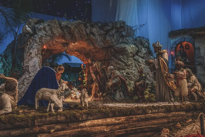 Framed Print : Nativity Scene Print Framed Print : Nativity Scene Print