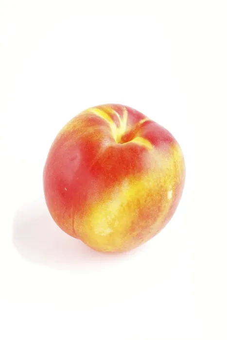 Framed Print : Nectarine Print - Close Up Side View Framed Print : Nectarine Print - Close Up Side View