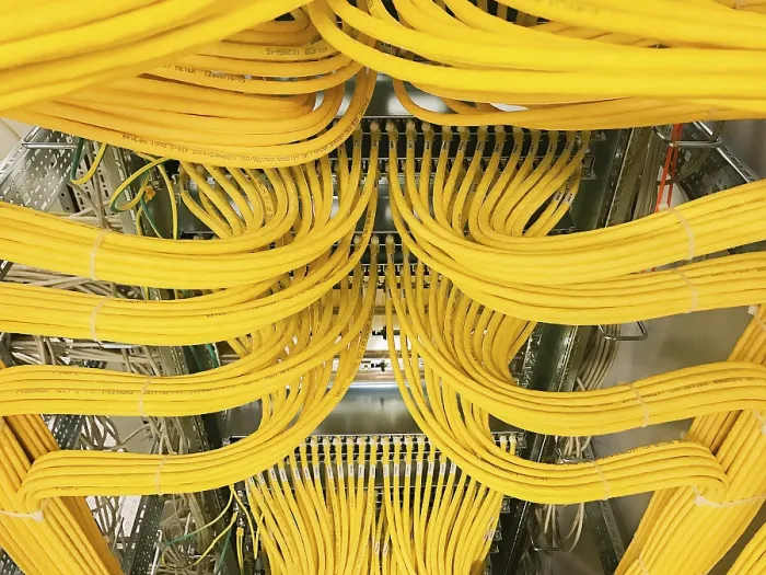 Framed Print : Network cable on a network HUB Print Framed Print : Network cable on a network HUB Print