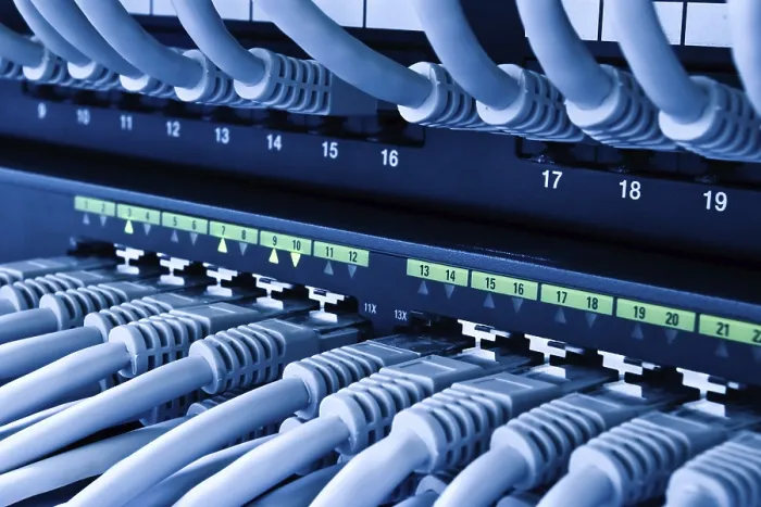Framed Print : Network Hub Print - Modern Data Center Infrastructure Framed Print : Network Hub Print - Modern Data Center Infrastructure