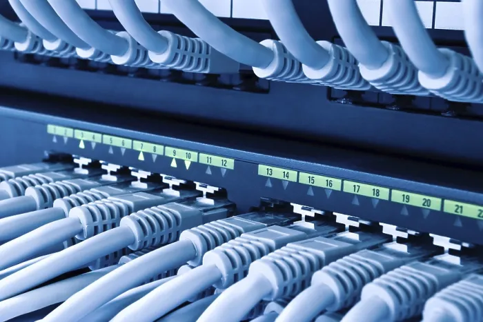 Framed Print : Network Switch LAN Print Framed Print : Network Switch LAN Print