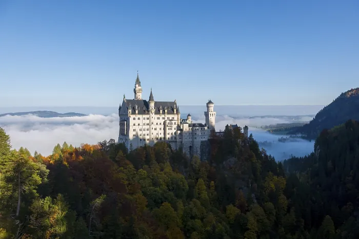 Framed Print : Neuschwanstein Castle Print, Bavaria, Germany Framed Print : Neuschwanstein Castle Print, Bavaria, Germany