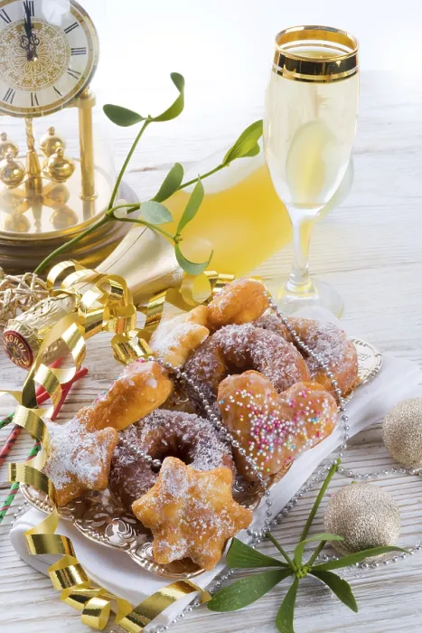 Framed Print : New Year Cake Print Framed Print : New Year Cake Print