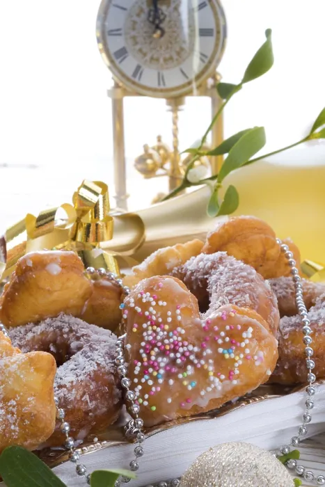 Framed Print : New Year Cake Print Framed Print : New Year Cake Print
