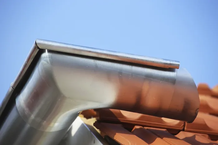 Framed Print : Newly Installed Gutter Print