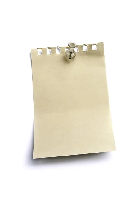 Framed Print : Note with a pin Print Framed Print : Note with a pin Print