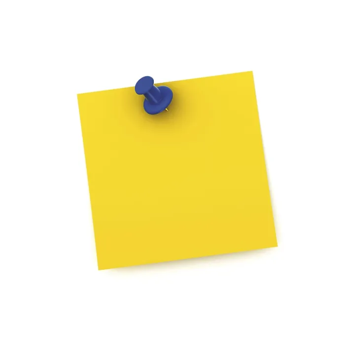 Framed Print : 3D Rendering of a Note with a Push Pin Print Framed Print : 3D Rendering of a Note with a Push Pin Print