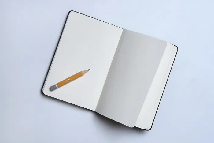 Framed Print : Notebook and Pencil Print, Study Aid Framed Print : Notebook and Pencil Print, Study Aid