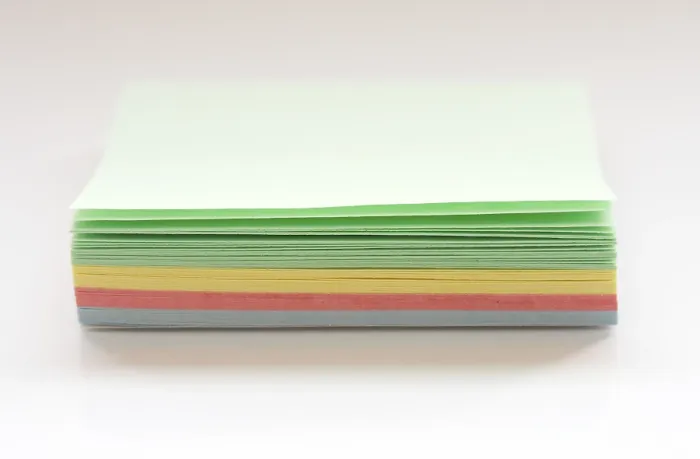 Framed Print : Standard Print of Notepad Paper Framed Print : Standard Print of Notepad Paper
