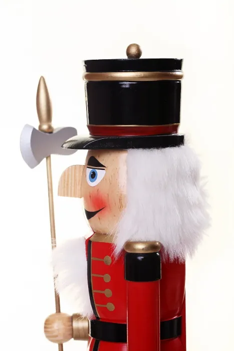 Framed Print : Nutcracker Print: Profile of the Iconic Figure