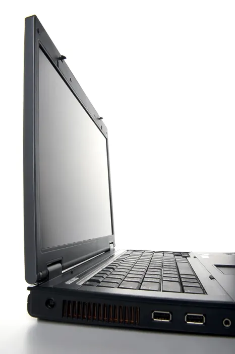 Framed Print : Object on White - Laptop Print Framed Print : Object on White - Laptop Print