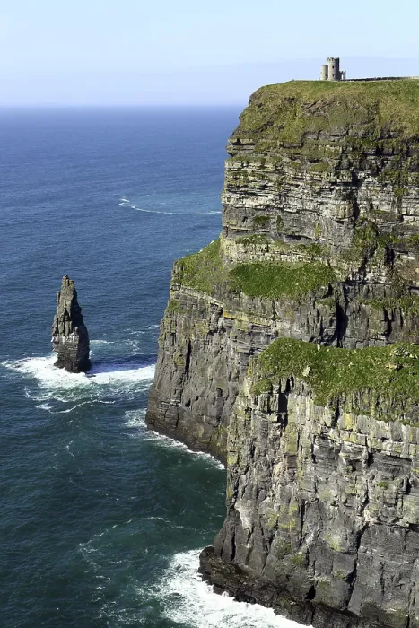 Framed Print : O'Brien's Tower Print, Cliffs of Moher, Ireland Framed Print : O'Brien's Tower Print, Cliffs of Moher, Ireland
