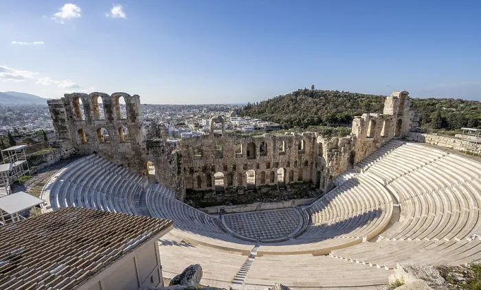 Framed Print : Odeon of Herodes Atticus Print, Athens, Greece Framed Print : Odeon of Herodes Atticus Print, Athens, Greece