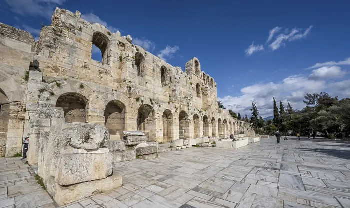 Framed Print : Acropolis Odeon of Herodes Atticus Print, Athens, Greece Framed Print : Acropolis Odeon of Herodes Atticus Print, Athens, Greece