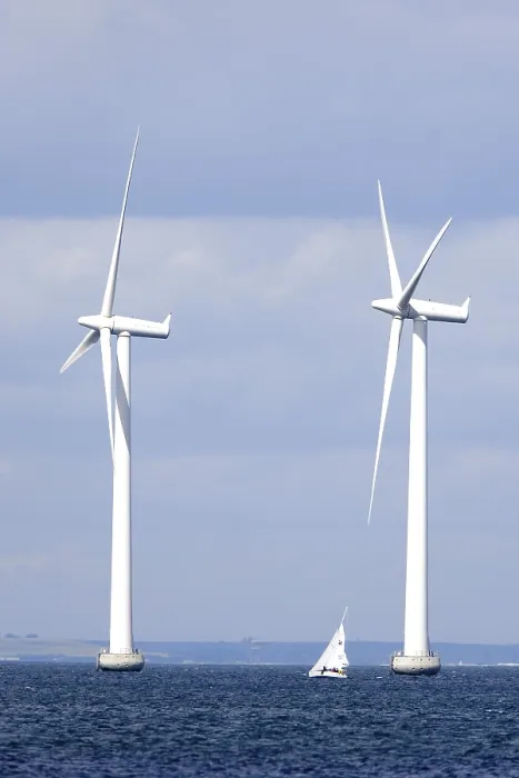 Framed Print : Offshore Windmill Generators Print Framed Print : Offshore Windmill Generators Print