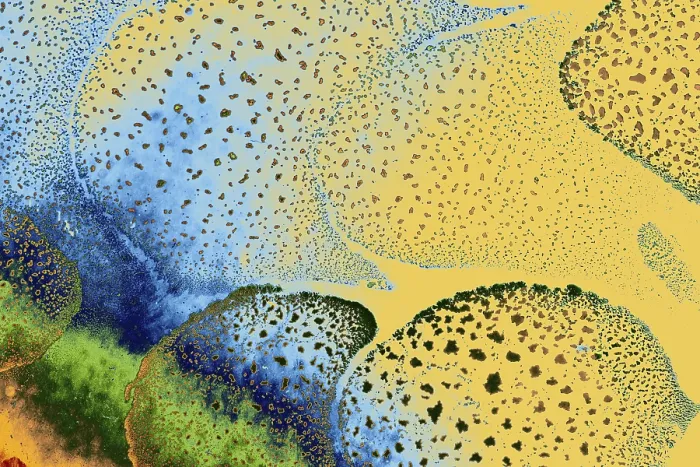 Framed Print : Oil Bubbles Inside Water Base Form Patterns Print Framed Print : Oil Bubbles Inside Water Base Form Patterns Print