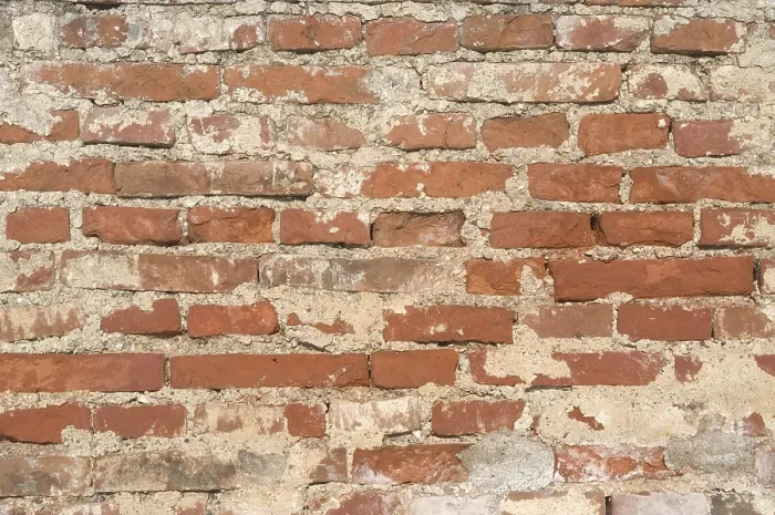 Framed Print : Old Brick Wall Print - Weathered Texture Framed Print : Old Brick Wall Print - Weathered Texture
