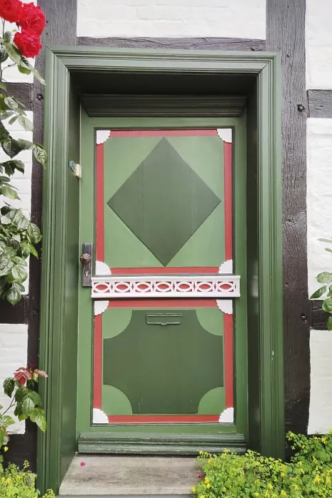 Framed Print : Old Front Door Print