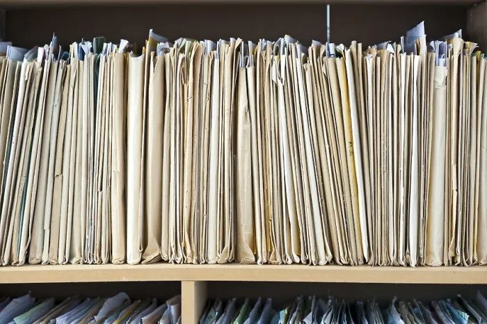 Framed Print : Print of Old Files from imageBROKER Archive Framed Print : Print of Old Files from imageBROKER Archive