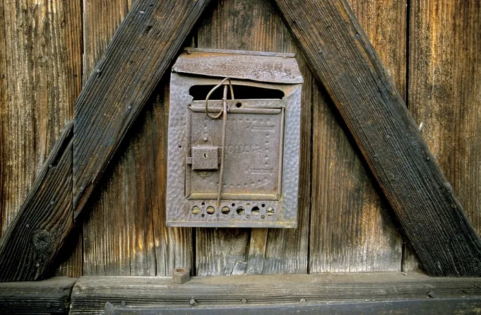 Framed Print : Old Rusty Letterbox Print Framed Print : Old Rusty Letterbox Print
