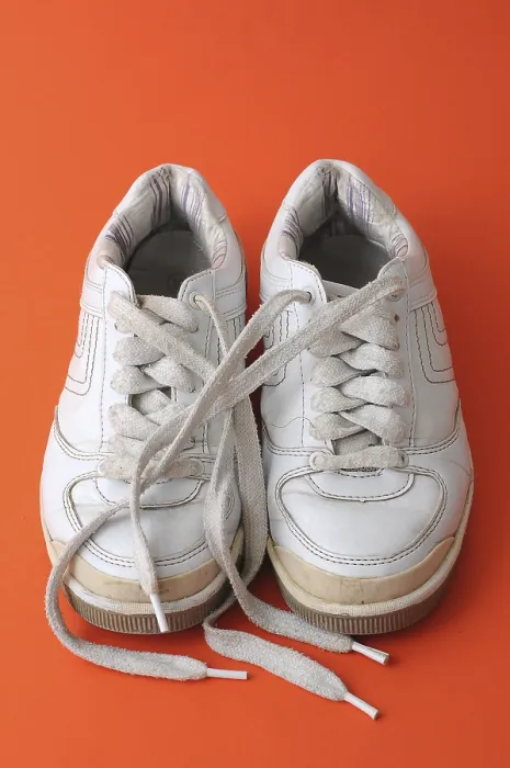 Framed Print : Vintage Old Sneakers Print Framed Print : Vintage Old Sneakers Print