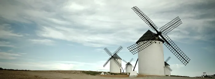 Framed Print : Old Spanish Windmills Print, Campo de Criptana, Spain Framed Print : Old Spanish Windmills Print, Campo de Criptana, Spain