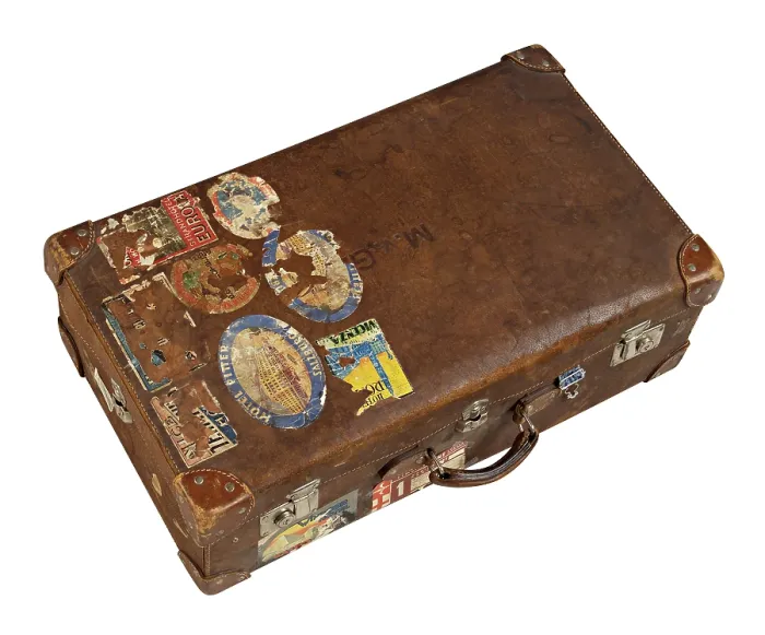 Framed Print : Vintage Suitcase Print Framed Print : Vintage Suitcase Print
