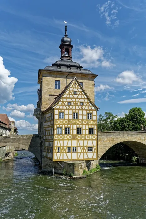 Framed Print : Old Town Hall Print, Bamberg, Germany