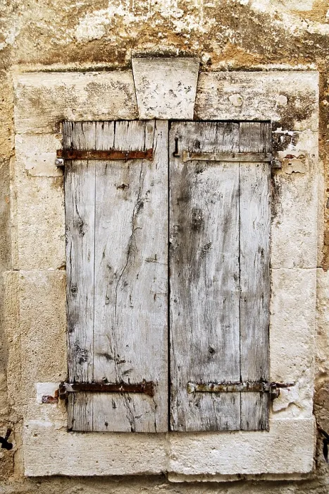 Framed Print : Old Window in Provence Print Framed Print : Old Window in Provence Print