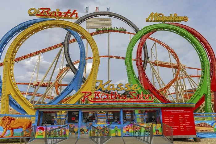 Framed Print : The Olympic Five Loop Print, Prater Vienna Austria Framed Print : The Olympic Five Loop Print, Prater Vienna Austria