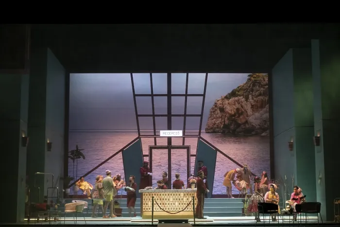 Framed Print : Opera L'elisir d'amore Print Framed Print : Opera L'elisir d'amore Print