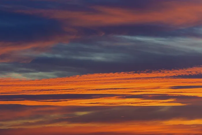 Framed Print : Orange Glowing Clouds Print, Evening Sky Germany Framed Print : Orange Glowing Clouds Print, Evening Sky Germany