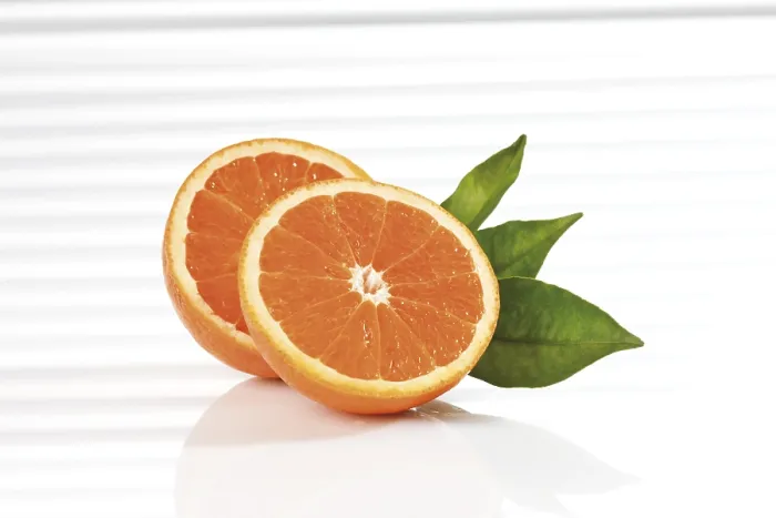 Framed Print : Orange, Two Halves Print Framed Print : Orange, Two Halves Print