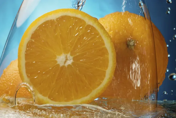 Framed Print : Oranges Underwater Print Framed Print : Oranges Underwater Print