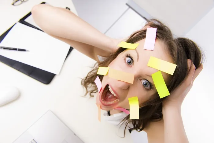 Framed Print : Overwhelmed Office Worker Print Framed Print : Overwhelmed Office Worker Print