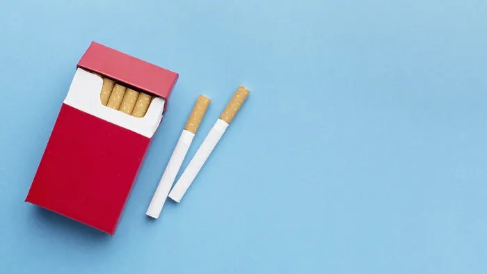 Framed Print : Pack Cigarette Print - High Quality Image Framed Print : Pack Cigarette Print - High Quality Image