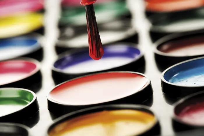 Framed Print : Paintbox and Paintbrush Print Framed Print : Paintbox and Paintbrush Print