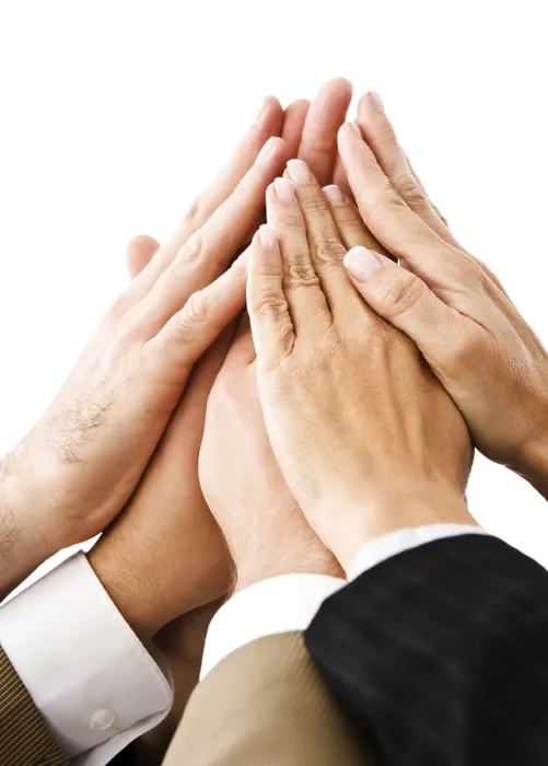 Framed Print : Four Pairs of Hands Over Each Other Print Framed Print : Four Pairs of Hands Over Each Other Print