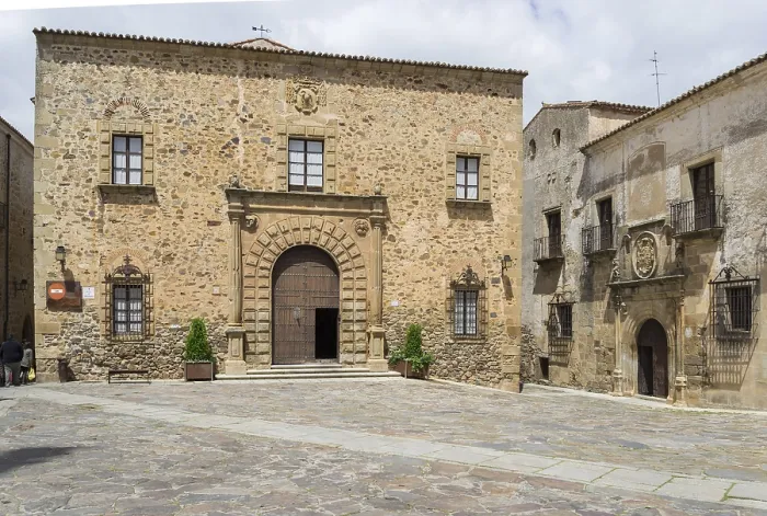 Framed Print : Palacio Episcopal Print, Caceres, Spain Framed Print : Palacio Episcopal Print, Caceres, Spain