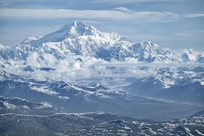 Framed Print : Panorama Print of Mt Denali, Alaska Range, USA Framed Print : Panorama Print of Mt Denali, Alaska Range, USA