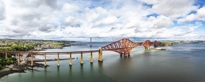 Framed Print : Forth Bridge Panorama Print, Scotland Framed Print : Forth Bridge Panorama Print, Scotland