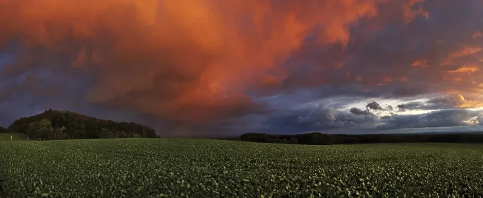 Framed Print : Panorama of Storm Clouds Print at Sunset Framed Print : Panorama of Storm Clouds Print at Sunset