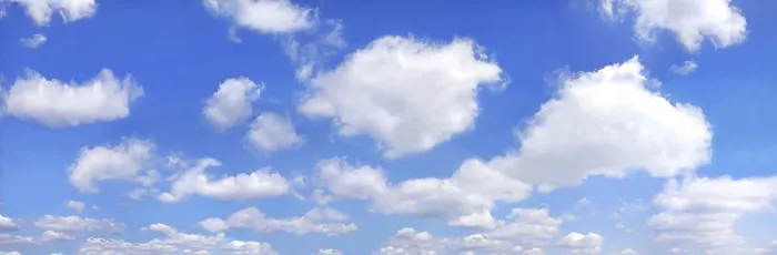 Framed Print : Panoramic View of Clouds in a Blue Sky Print Framed Print : Panoramic View of Clouds in a Blue Sky Print