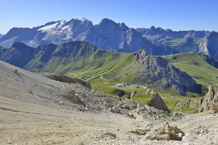 Framed Print : Marmolada Panoramic Print